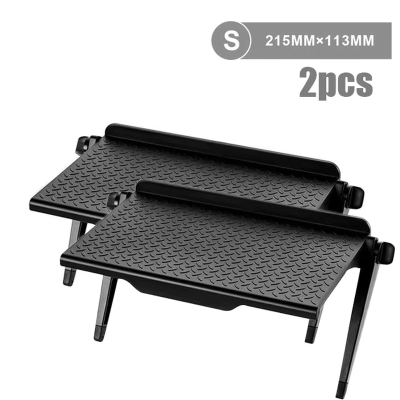 2PCS/1PC TV Screen Top Storage Shelf Holder Rack Computer Monitor Top Organizer Home Storage Office Multi-Functional Organizers