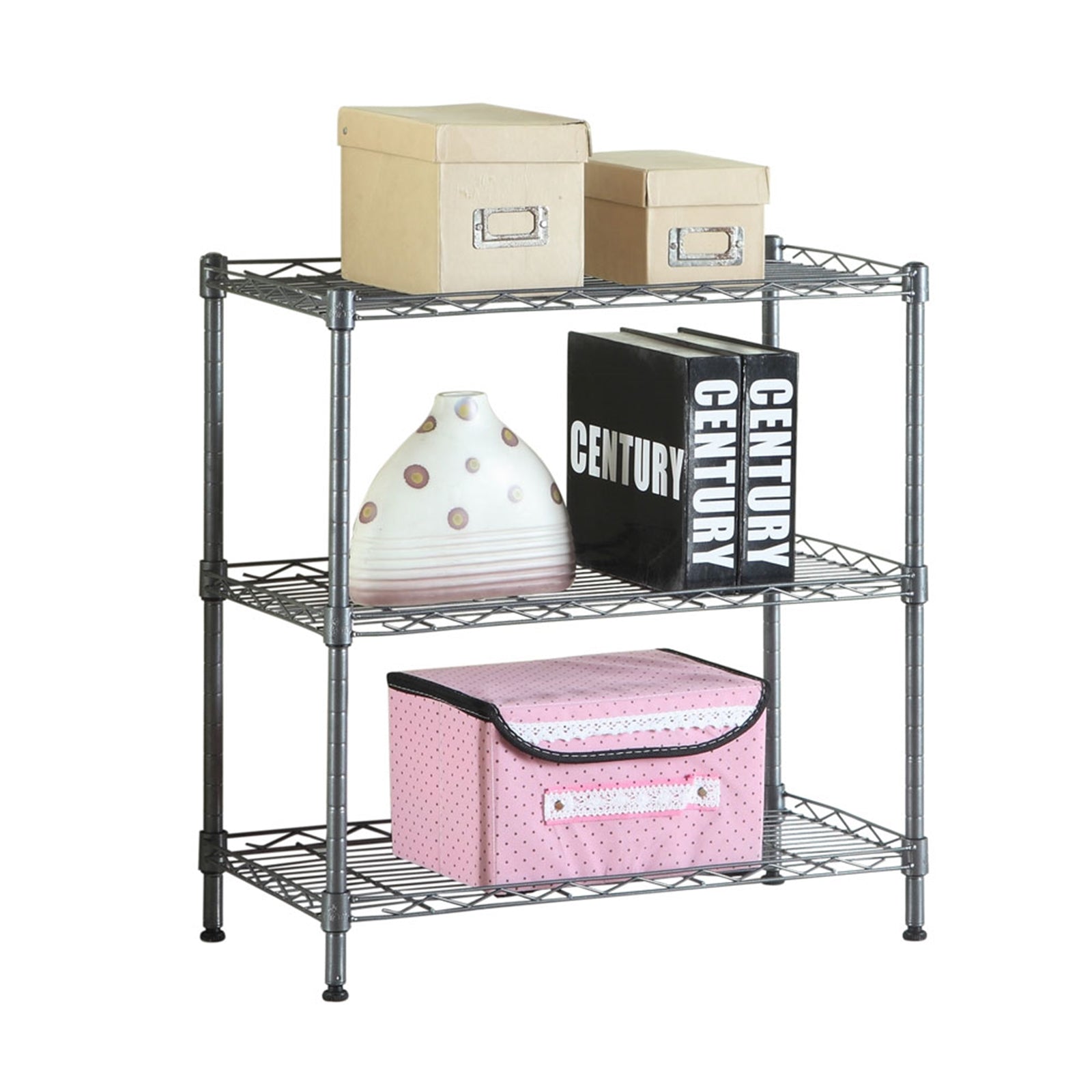 Three-Tier Household Shelves, Kitchen Shelves, Storage Shelves, Microwave Storage Shelves