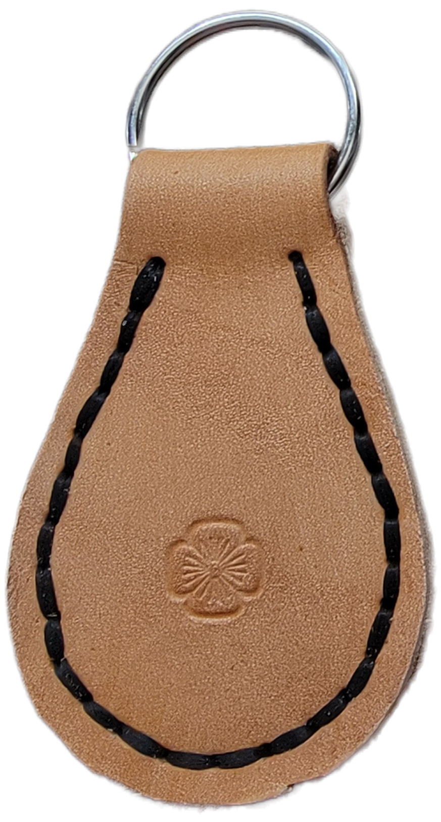 Handcrafted Leather Keychain / Fob